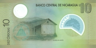 Bancnote America - Nicaragua 10 Cordobas 2007 (polimer), necirculata