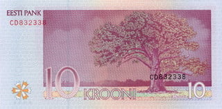 Estonia, 10 Kroon 2007, necirculata [0]