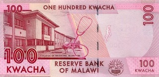 MALAWI 100 kwacha 2016-2019, necirculata [1]