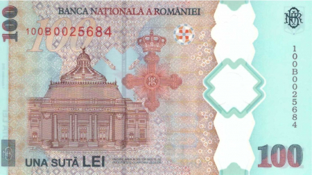 Romania 100 Lei 2019 polimer, Desavarsirea Marii Uniri, IC Bratianu [3]