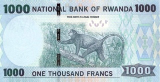 Rwanda - Rwanda, 1000 Franci 2019, necirculata
