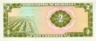 Nicaragua 2 Cordobas 1972, necirculata [0]