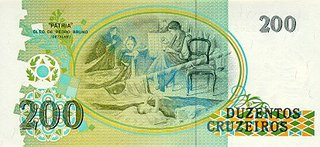 BRAZILIA 200 cruzeiros 1990, necirculata [1]