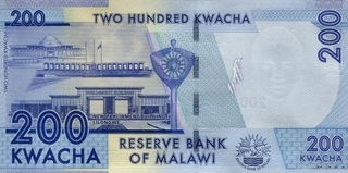 Malawi 200 Kwacha 2021, necirculata [1]