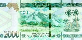 Guineea - Guineea 2000 Franci 2018, necirculata