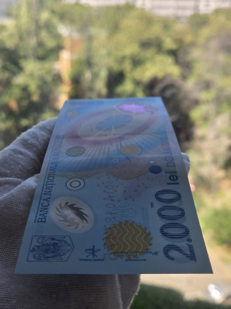 2000 lei 1999, eclipsa de soare, UNC- (cititi descrierea) [1]