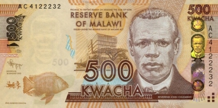 Bancnote Africa - Malawi 500 Kwacha 2017, necirculata