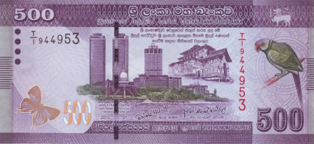 Sri Lanka, 500 Rupii 2020, necirculata [1]