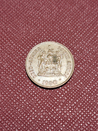 Monede Africa - Africa de Sud 1 cent 1980