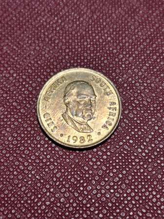 Monede Africa - Africa de Sud 1 cent 1982