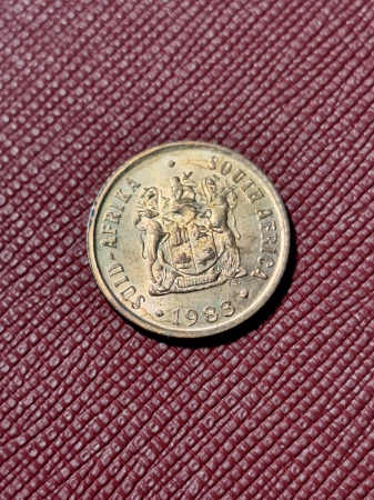 Monede Africa - Africa de Sud 1 cent 1983
