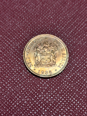 Monede Africa - Africa de Sud 1 cent 1986