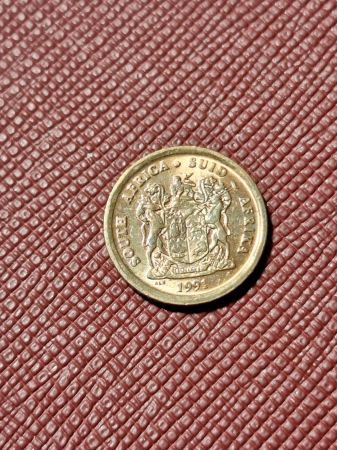 Monede Africa - Africa de Sud 1 cent 1991