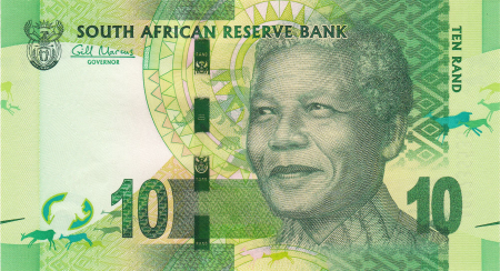 Africa de Sud - Africa de Sud, 10 Rand 2016 Nelson Mandela, necirculata