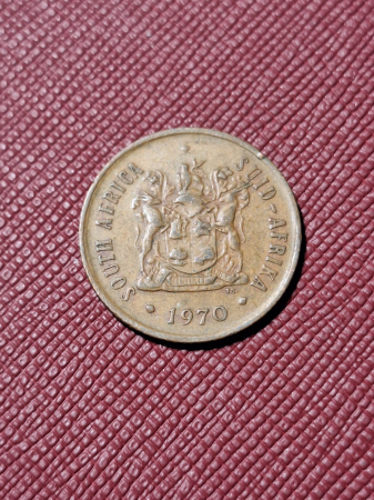 Monede Africa - Africa de Sud 2 centi 1970