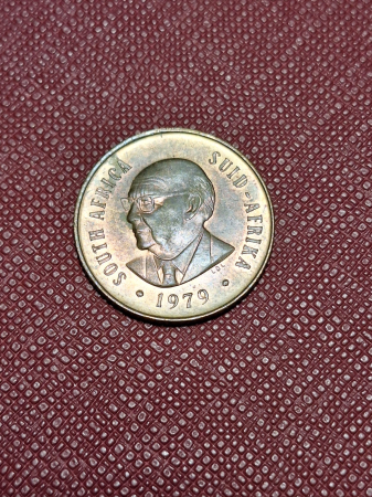 Monede Africa - Africa de Sud 2 centi 1979