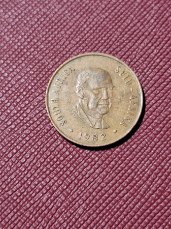 Monede Africa - Africa de Sud 2 centi 1982