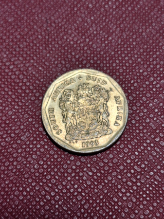Monede Africa - Africa de Sud 20 centi 1993