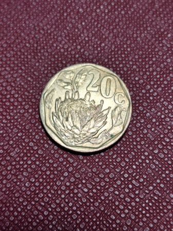 Africa de Sud 20 centi 1993 [1]