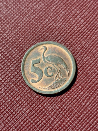 Africa de Sud 5 centi 1991 [1]