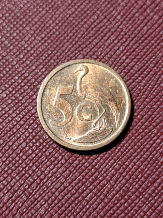 Africa de Sud 5 centi 2007 [1]
