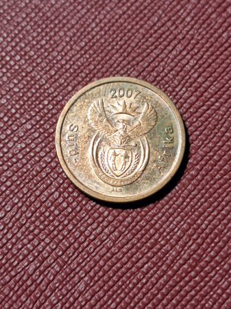 Monede Africa - Africa de Sud 5 centi 2007
