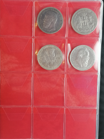 Album pentru stocare 221 monede, spatii mixte [6]