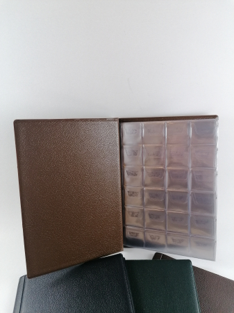Album tip clasor cu 192 spatii stocare 1/5/10 bani, 1/2/5 eurocenti [1]