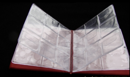 Album tip clasor cu 52 spatii mixte de stocare monede [1]