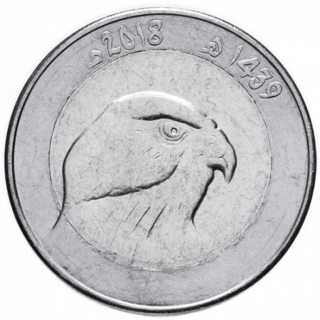 Monede Africa - Algeria 10 Dinari 2019 Soimul, Bimetal, Unc
