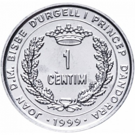 Andorra 1 Centima 1999 FAO, necirculata [1]