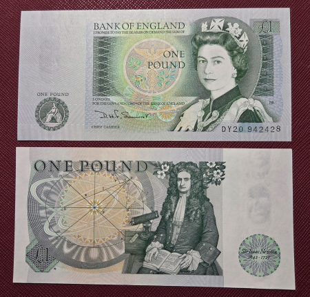 Marea Britanie - Anglia 1 Pound 1981, necirculata