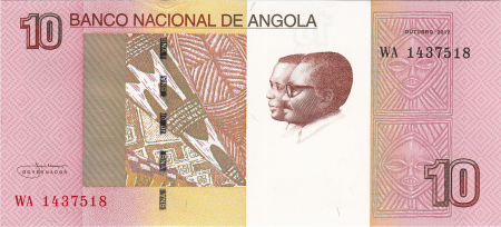Angola - Angola 10 Kwanzas 2012, necirculata