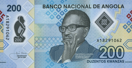 Angola 200 Kwanzas 2020, polimer, necirculata [1]