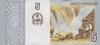 Angola, 5 Kwanzas 2012, necirculata [1]
