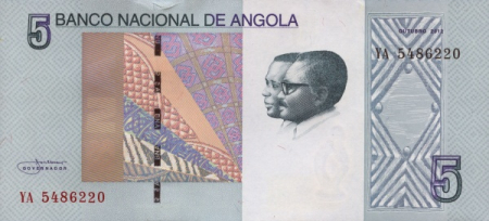 Angola - Angola, 5 Kwanzas 2012, necirculata