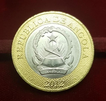 Monede Africa - Angola 5 Kwanzas 2012 Bimetal, Unc