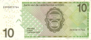 Antilele Olandeze, 10 Gulden 2003-2016 [1]