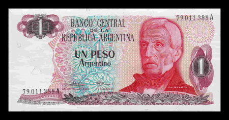 Argentina - Argentina 1 Peso Argentino 1984, necirculata