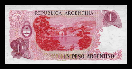 Argentina 1 Peso Argentino 1984, necirculata [1]