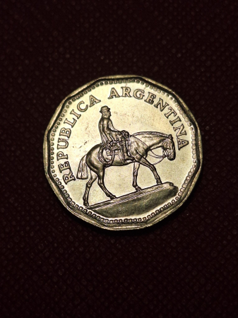 Monede America - Argentina 10 pesos 1968