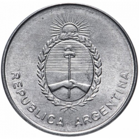 Monede America - Argentina 100 Australi 1990, stema, UNC