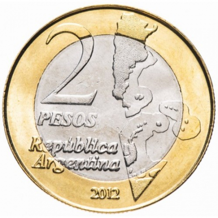 Argentina 2 peso 2012 Insulele Malvine UNC [1]