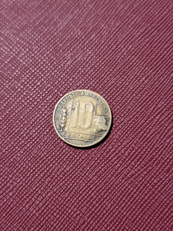 Monede America - Argentina, 10 centavos 1946