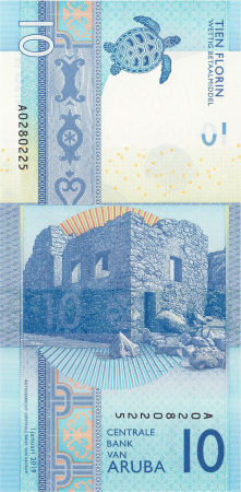 Aruba 10 Florin 2019, necirculata [1]