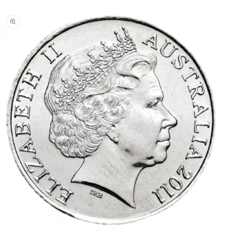 Australia 20 centi, 2011 Nunta lui William si Catherine UNC [1]