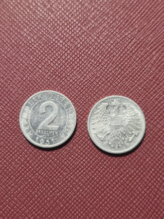 Monede straine - Austria 2 groschen 1951-1966