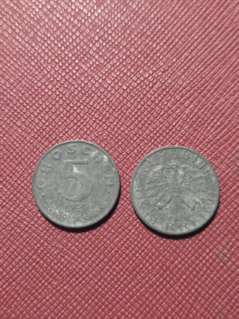 Monede Europa - Austria 5 groschen 1951-1955
