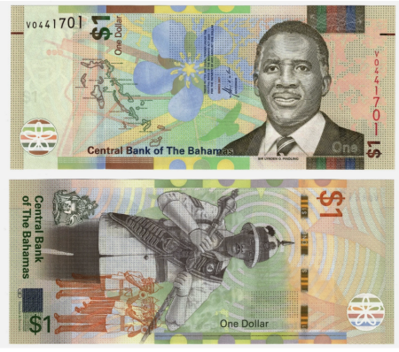 Bahamas - Bahamas 1 Dolar 2017, necirculata