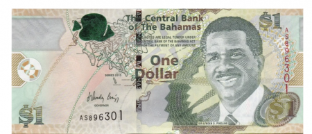 Bahamas - Bahamas 1 Dolar 2008, necirculata